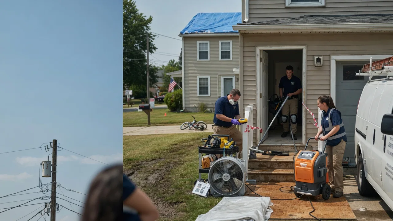 Water Damage Repair in Plumville, PA near me